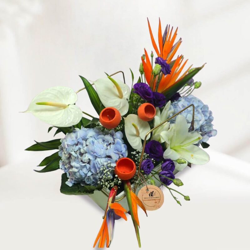 assorted tray bouquet