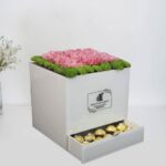 carnations and daisies box