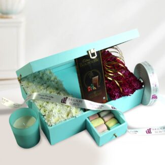 carnations tray box