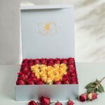 roses flap box bouquet